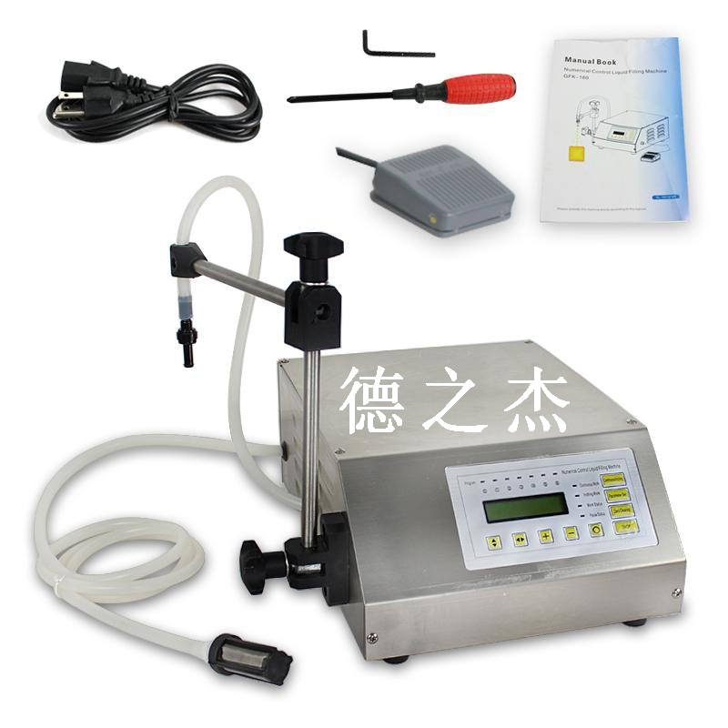 GFK160 數控液體灌裝機（不銹鋼精加工）